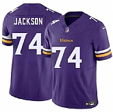 Men & Women & Youth Minnesota Vikings #74 Donovan Jackson Purple 2025 Draft F.U.S.E. Vapor Untouchable Limited Stitched Jersey,baseball caps,new era cap wholesale,wholesale hats